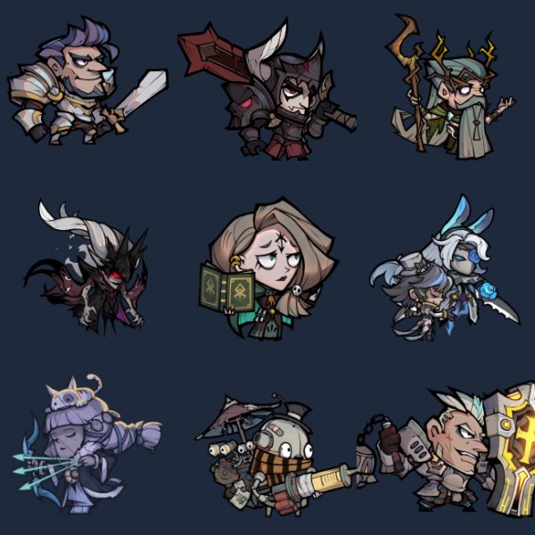 61套饥荒风格Q版动画