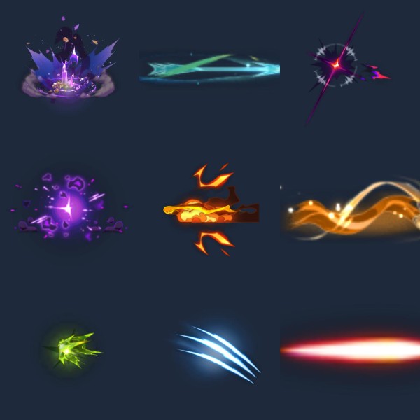 600套古风仙侠技能